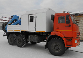 АРОК с КМУ 7746A4-30 на шасси КАМАЗ 43118-50